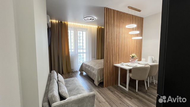 

Квартира-студия, 34 м², 2 кровати