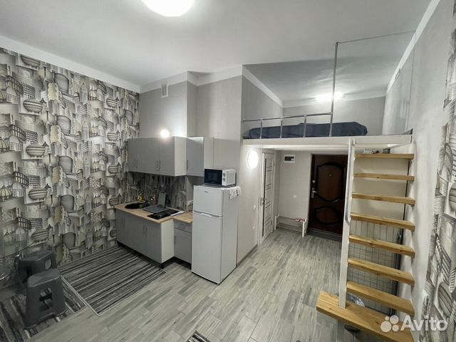 

Квартира-студия, 30 м², 2 кровати