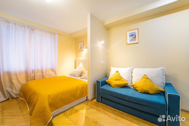 

Квартира-студия, 20 м², 2 кровати