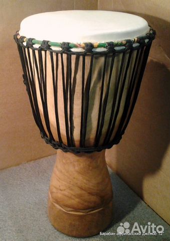 Африканский барабан джембе 12