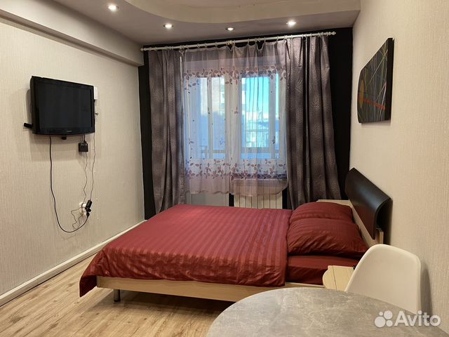 

Квартира-студия, 29,5 м², 1 кровать
