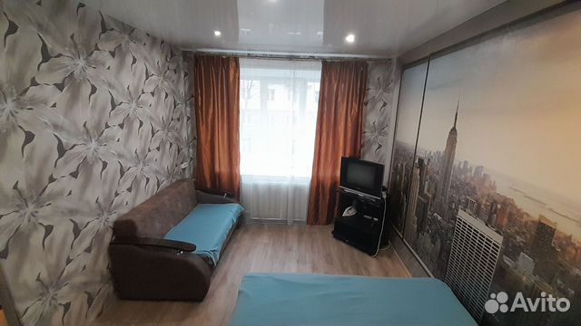 

1-к. квартира, 32 м², 2 кровати