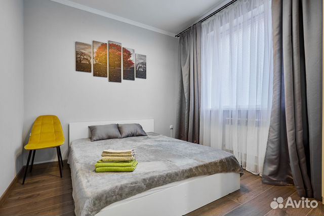 

1-к. квартира, 50 м², 2 кровати