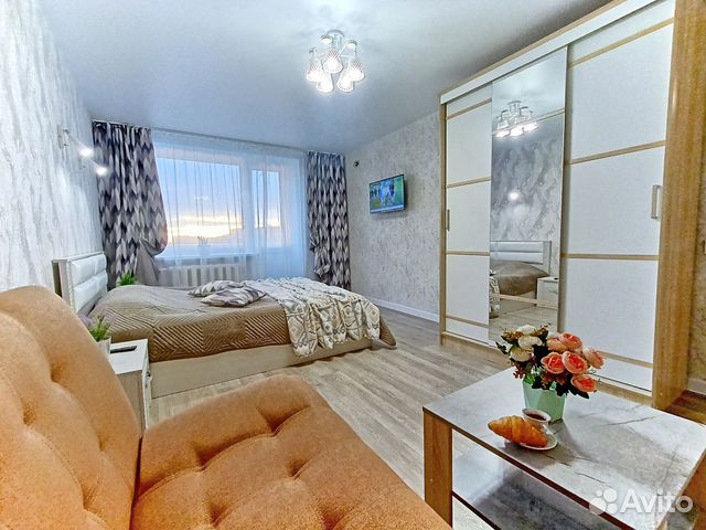 

1-к. квартира, 33 м², 2 кровати