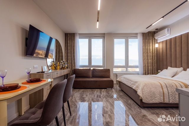

1-к. квартира, 37 м², 2 кровати