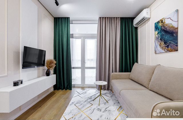 

Квартира-студия, 32 м², 2 кровати