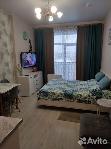 

Квартира-студия, 25 м², 1 кровать