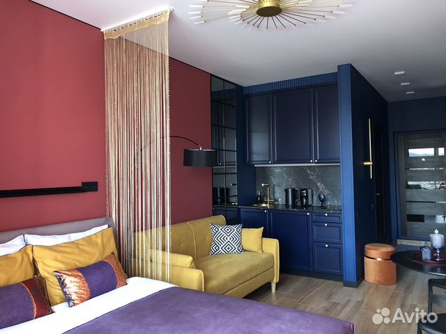 

Квартира-студия, 21 м², 2 кровати