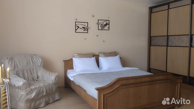 

1-к. квартира, 50 м², 2 кровати