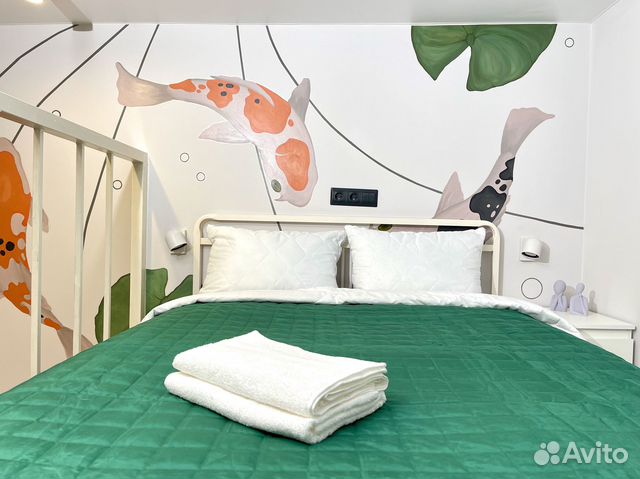 

Квартира-студия, 28 м², 2 кровати