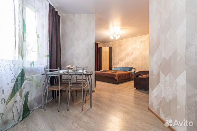 

1-к. квартира, 42 м², 2 кровати