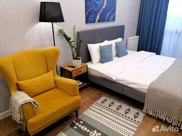 

1-к. квартира, 36 м², 2 кровати