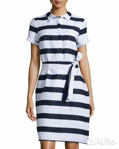 Платье в морском стиле от Neiman Marcus 42-44 р Платье в морском стиле от Neiman Marcus 42-44 р