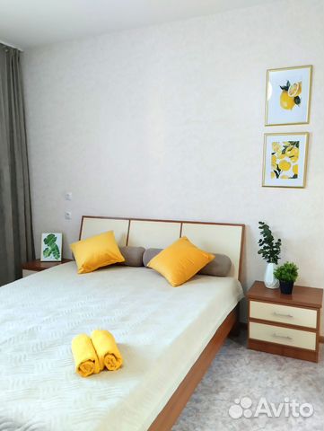 

1-к. квартира, 45 м², 2 кровати
