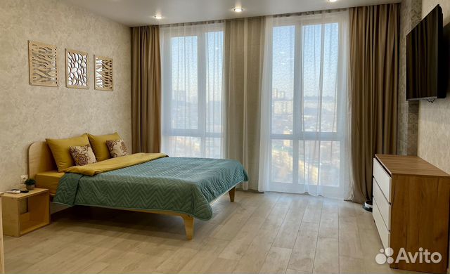 

Квартира-студия, 35 м², 2 кровати