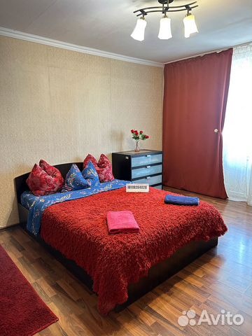 

1-к. квартира, 36 м², 2 кровати