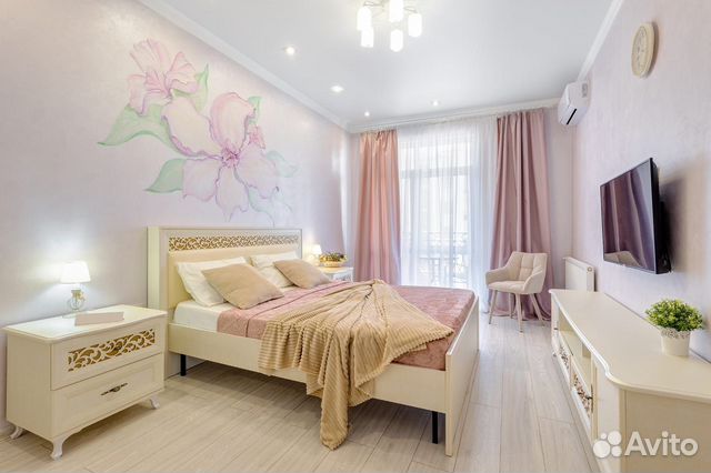 

1-к. квартира, 48 м², 2 кровати