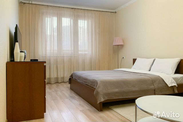 

1-к. квартира, 42 м², 2 кровати