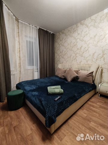 

1-к. квартира, 40 м², 3 кровати