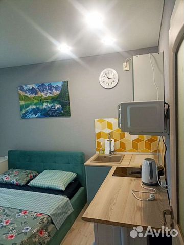 

Квартира-студия, 18 м², 1 кровать