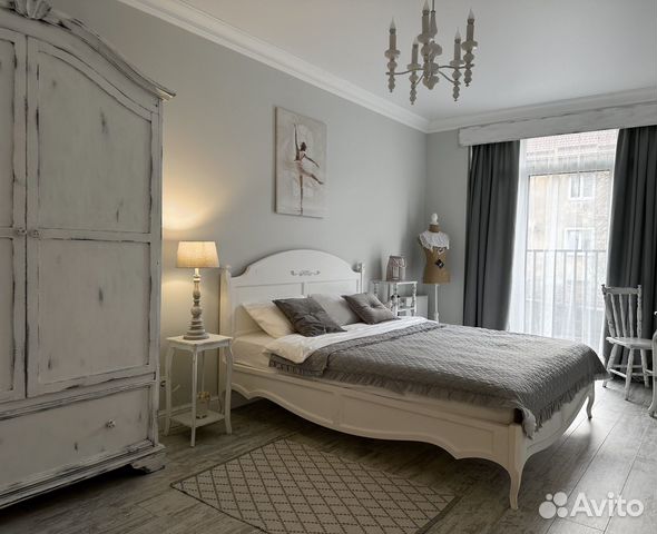 

1-к. квартира, 43 м², 2 кровати