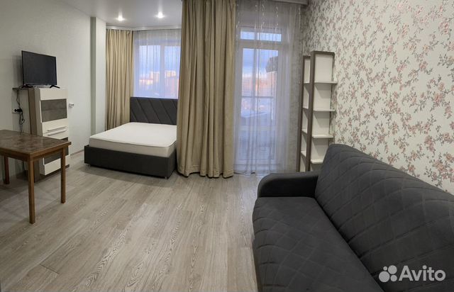 

Квартира-студия, 32 м², 2 кровати