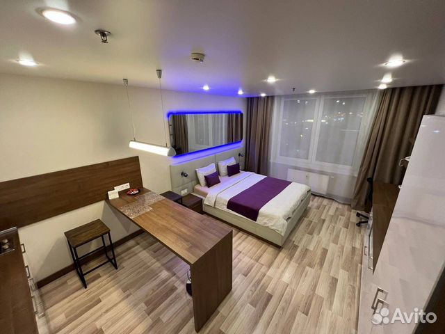 

Квартира-студия, 29 м², 1 кровать
