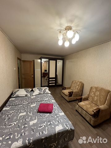 

1-к. квартира, 37 м², 1 кровать