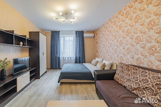 

1-к. квартира, 45 м², 2 кровати