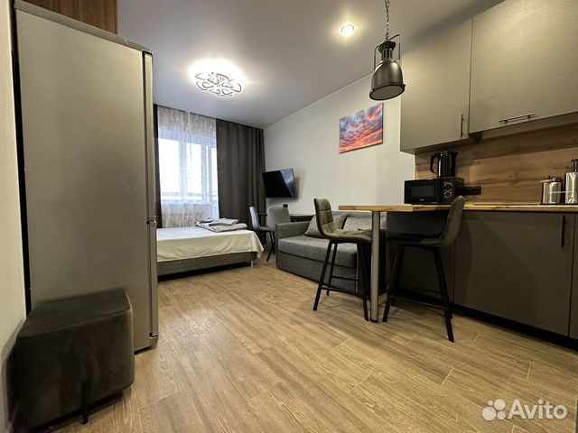 

Квартира-студия, 30 м², 2 кровати