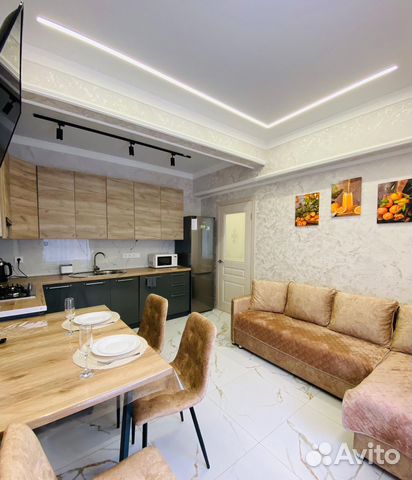

1-к. квартира, 40 м², 2 кровати