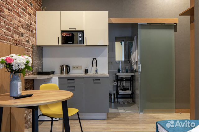 

Квартира-студия, 20 м², 2 кровати