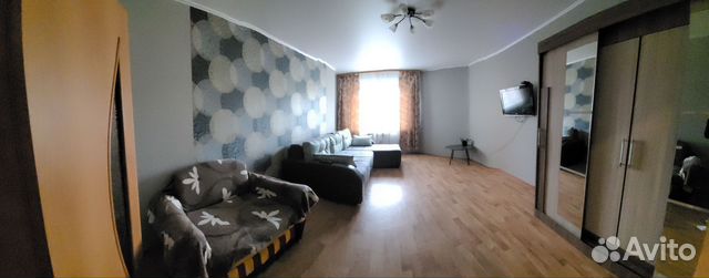 

1-к. квартира, 42 м², 2 кровати