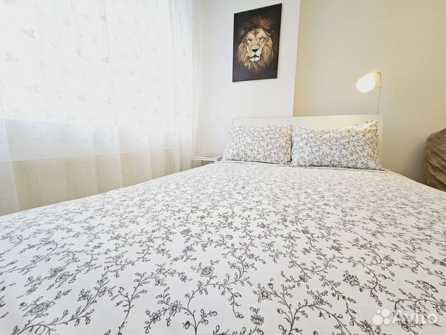 

1-к. квартира, 43 м², 2 кровати