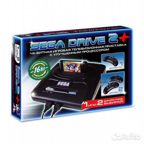 Sega Megadrive 2+3 кассеты новая