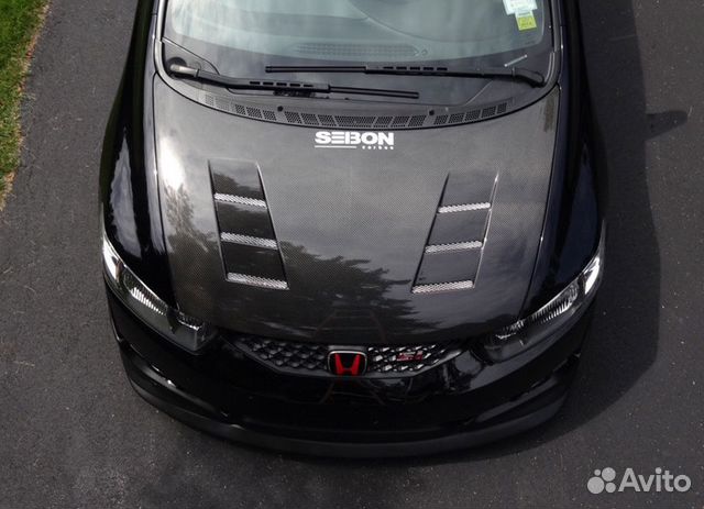 Seibon Капот карбоновый для Honda Civic Seibon Капот карбоновый для Honda Civic