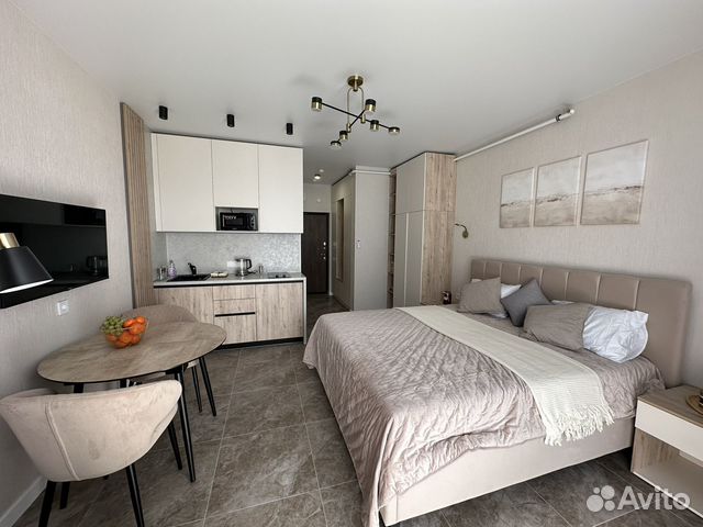 

Квартира-студия, 32 м², 2 кровати