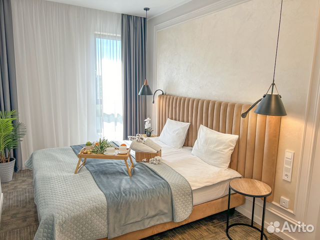 

Квартира-студия, 65 м², 2 кровати