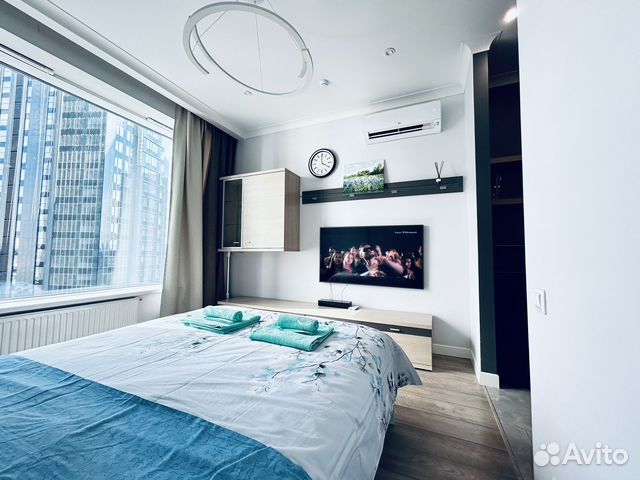 

Квартира-студия, 32 м², 2 кровати