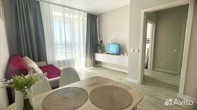 

1-к. квартира, 39 м², 3 кровати