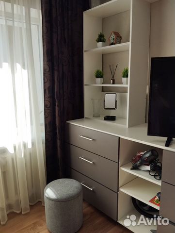 

1-к. квартира, 30 м², 2 кровати