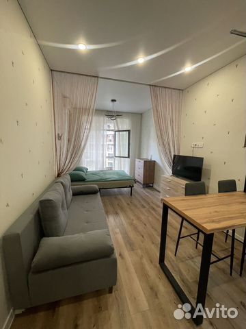 

Квартира-студия, 27 м², 2 кровати