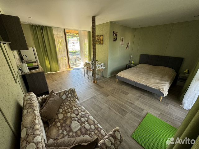 

Квартира-студия, 40 м², 2 кровати