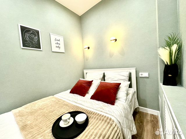 

Квартира-студия, 32 м², 2 кровати