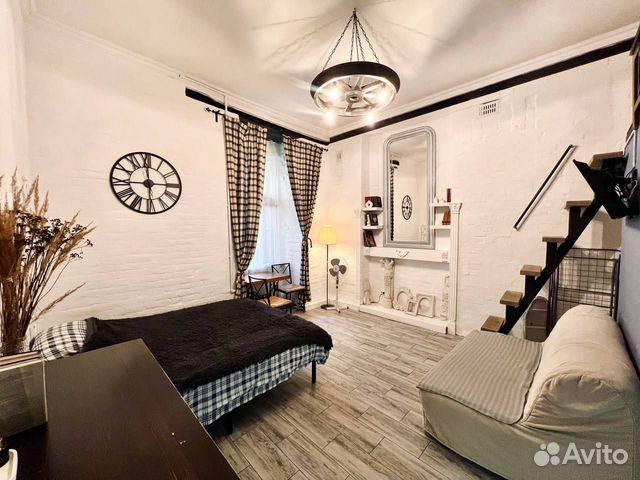 

Квартира-студия, 28 м², 2 кровати