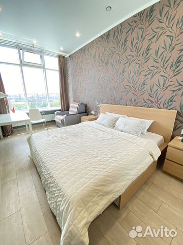 

1-к. квартира, 52 м², 3 кровати