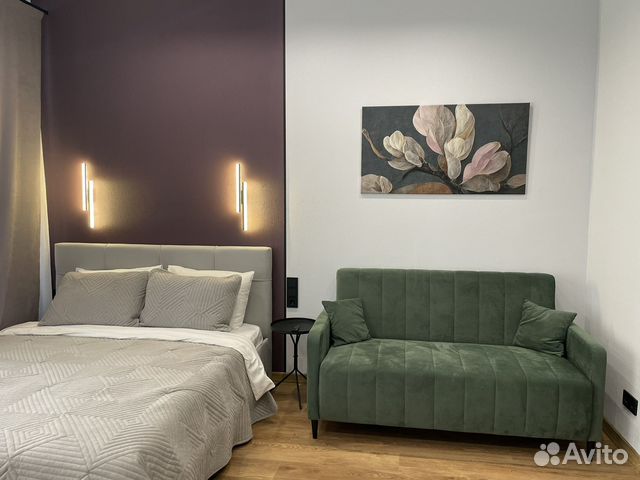 

Квартира-студия, 24 м², 2 кровати