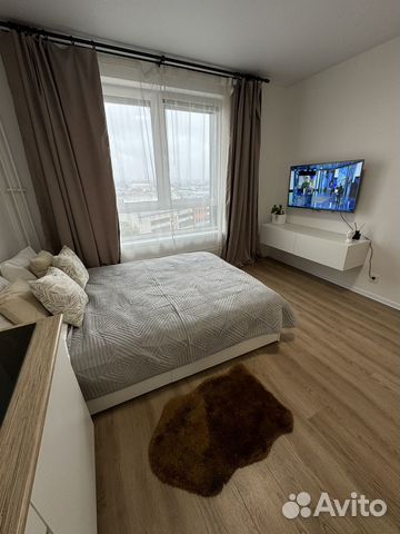 

Квартира-студия, 28 м², 1 кровать