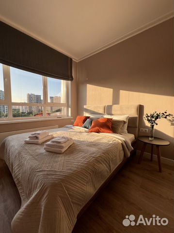 

1-к. квартира, 40 м², 2 кровати