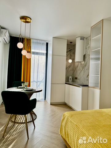 

Квартира-студия, 23 м², 2 кровати